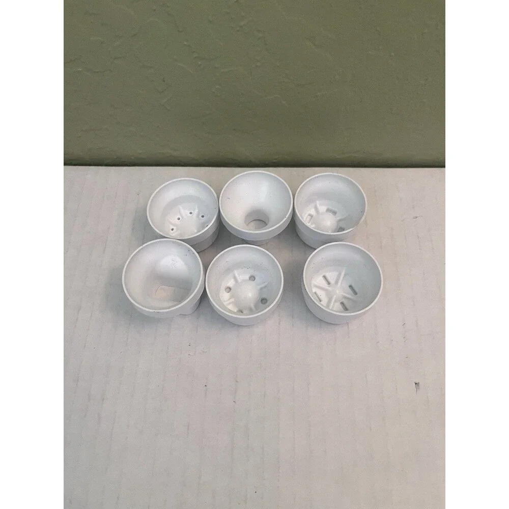 Omega Juicer 8003 8004 8005 8006 Nozzle Caps Replacement Parts White Genuine
